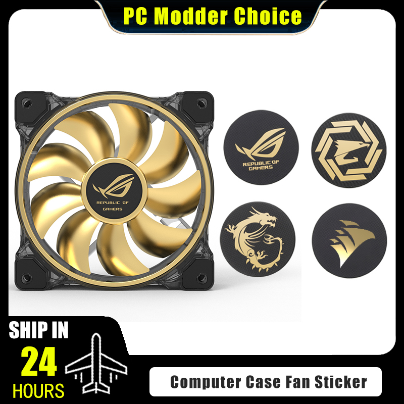 Pc Gaming Lounge - Stiker Logo casing komputer, aksesori dekoratif