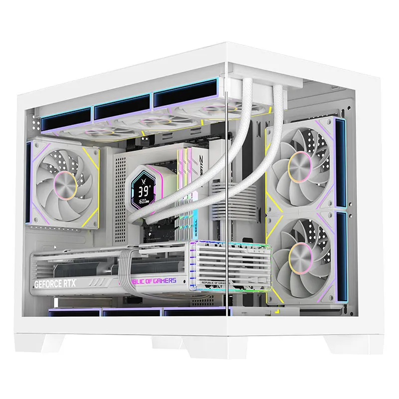 Pc Gaming Liquid - Casing PC Ruixi Chasing M360 M-ATX