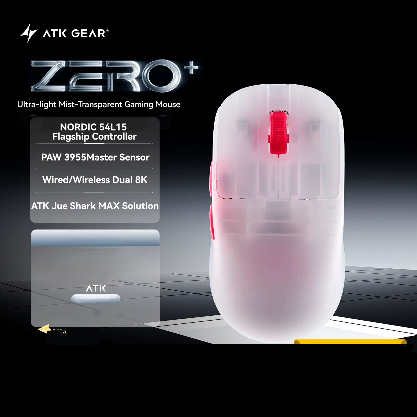 Pc Gaming Lounge - Mouse Nirkabel dan Berkabel ATK ZERO