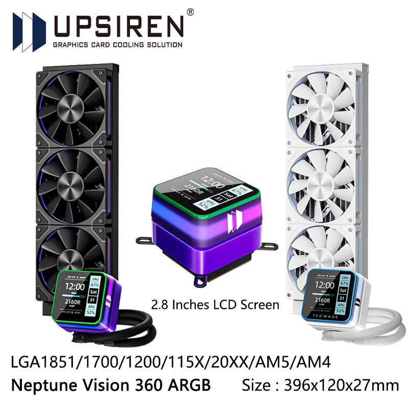 Pc Gaming Liquid - USIREN Neptune Vision 360 ARGB Radiator