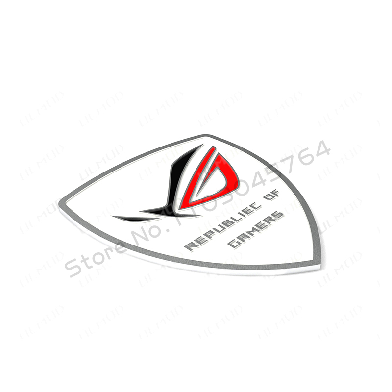 Stiker komputer aluminium Logo - Pc Gaming Lounge ulasan dan harga