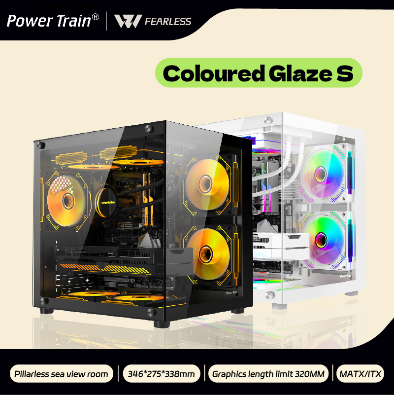 Casing PC Power Train dengan L - Pc Gaming Fullset ulasan dan harga