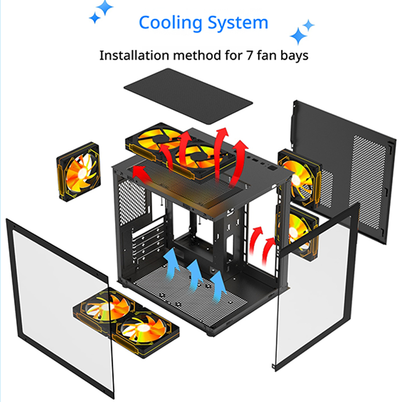 Casing PC Power Train dengan L - Pc Gaming Fullset ulasan dan harga
