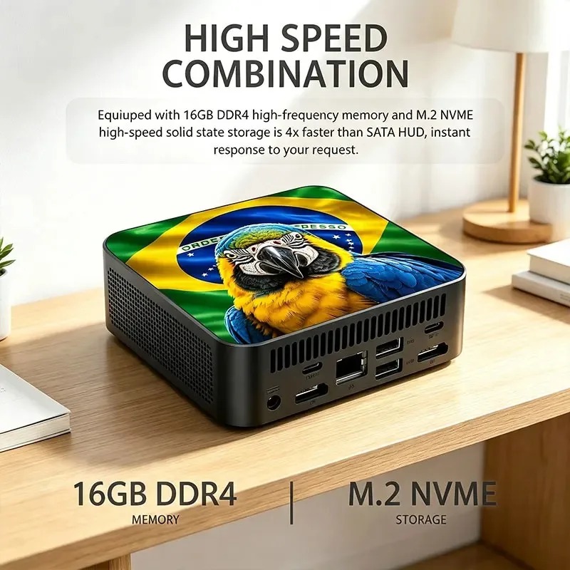 Komputer Mini PC Baru yang Tan - Pc Gaming Intel ulasan dan harga