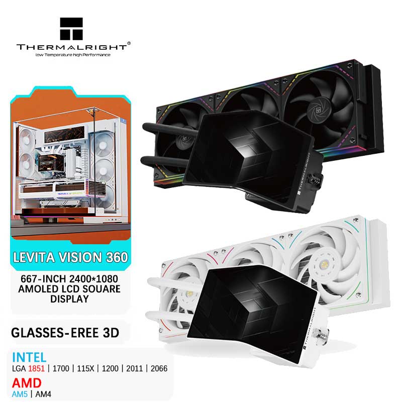 Thermalright LEVITA VISION 360 - Pc Gaming Liquid ulasan dan harga