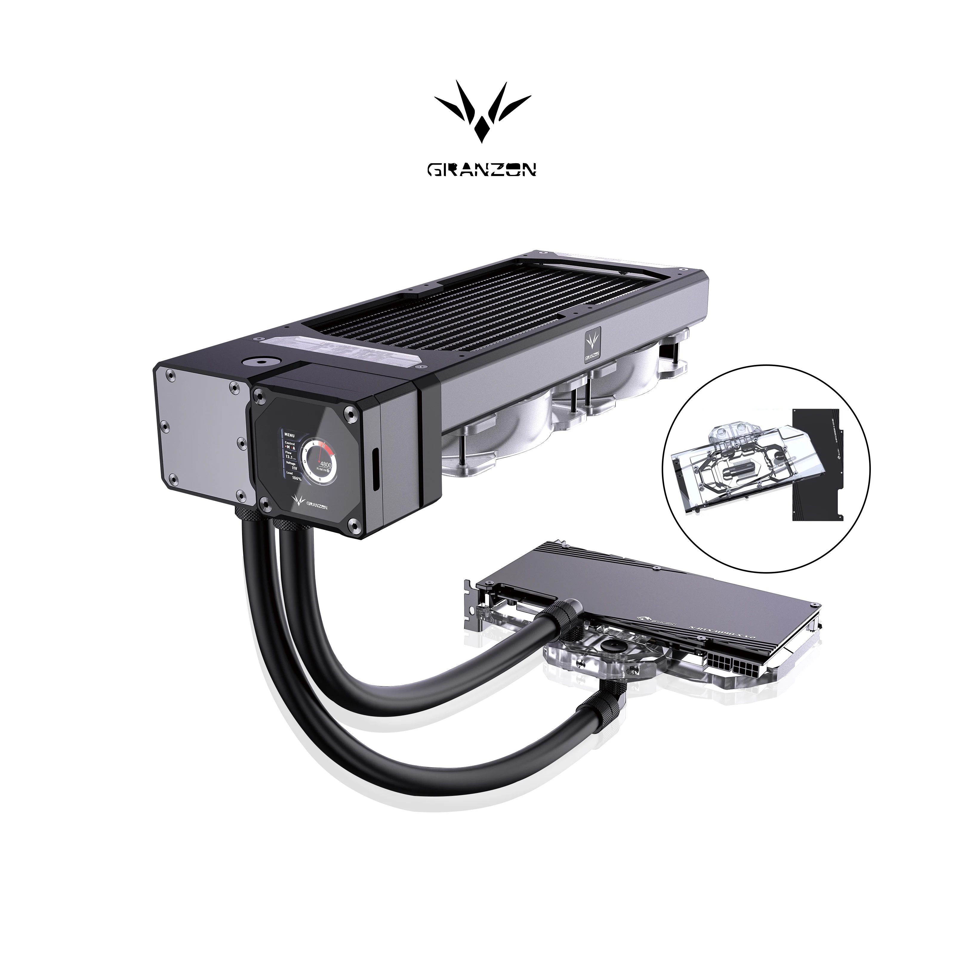 Kit Pendingin Air Granzon Gold - Pc Water Cooling ulasan dan harga