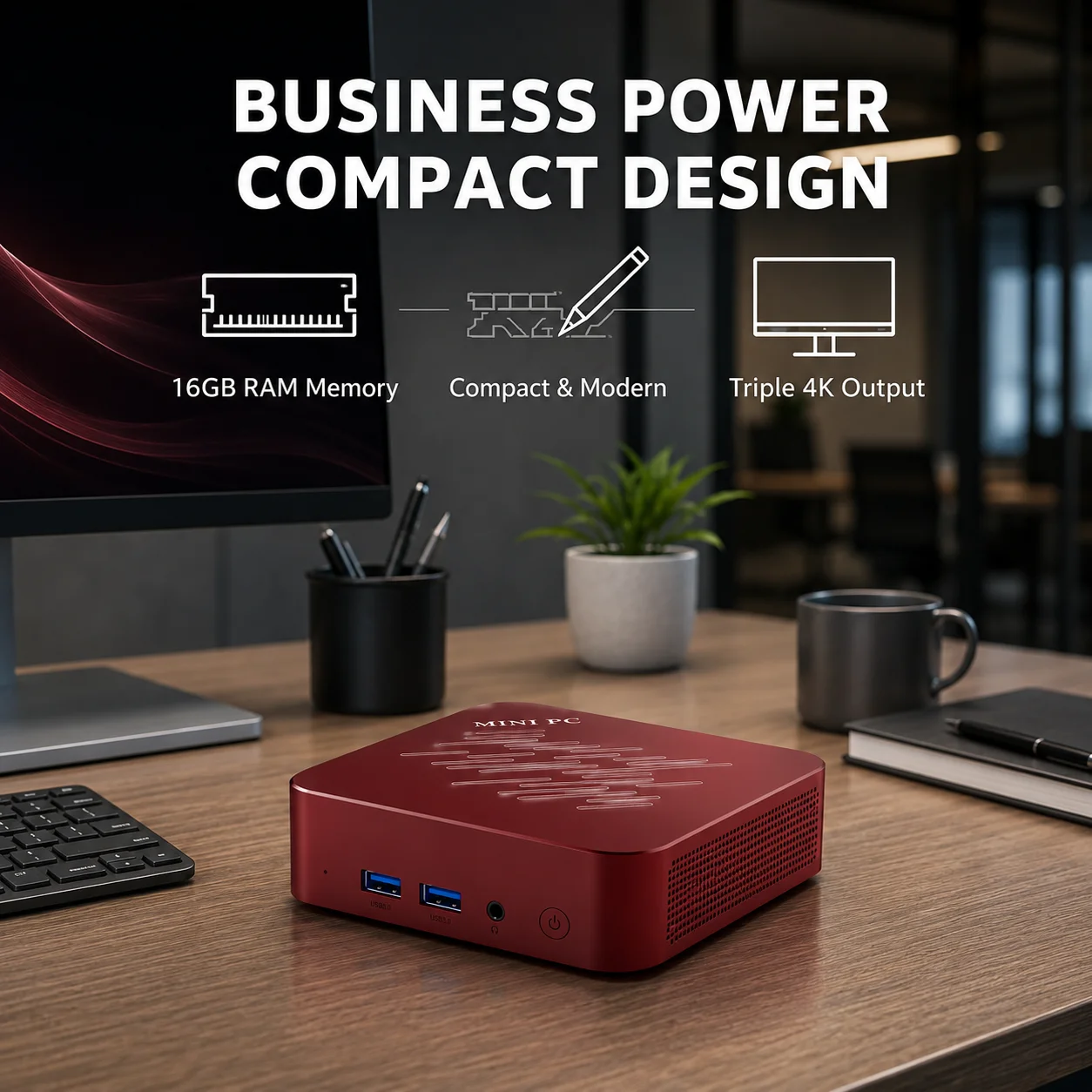 Intel N150 Mini PC, Komputer D - Pc Gaming Intel ulasan dan harga