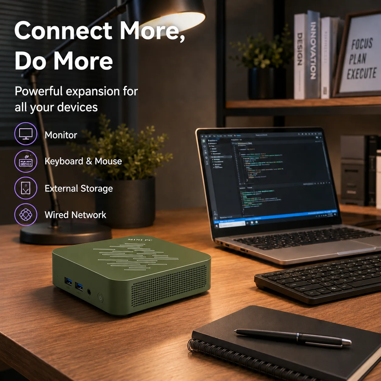 Intel N150 Mini PC, Komputer D - Pc Gaming Intel ulasan dan harga