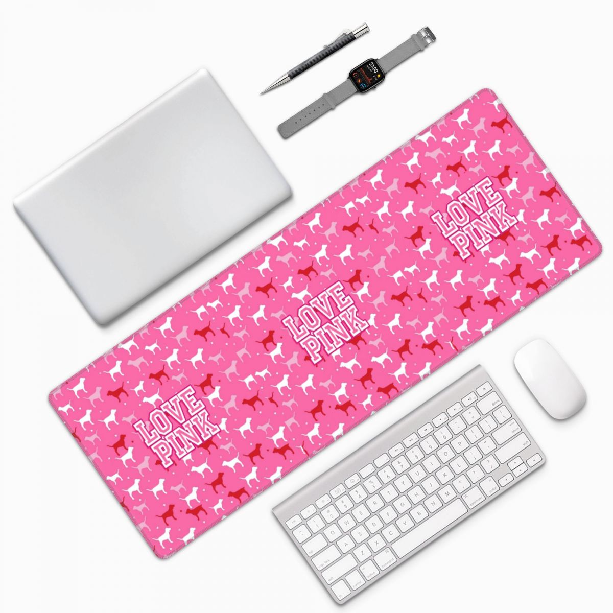 Alas Mouse Besar Warna Pink un - Pc Gaming Pink ulasan dan harga