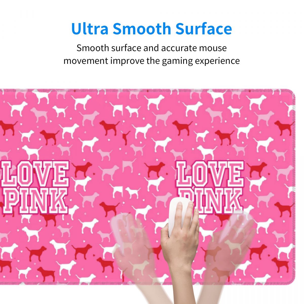 Alas Mouse Besar Warna Pink un - Pc Gaming Pink ulasan dan harga