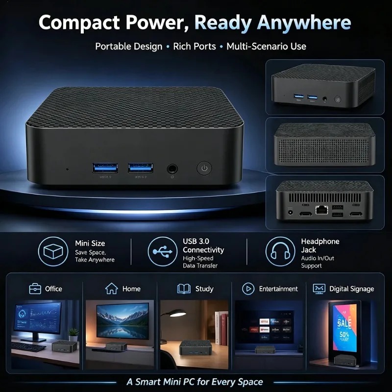 Mini PC Performa Tinggi Intel  - Pc Gaming Intel ulasan dan harga